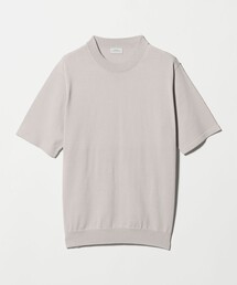 green label relaxing | MTB コットン ハイゲージ モックネック ニット Tシャツ(ニット/セーター)