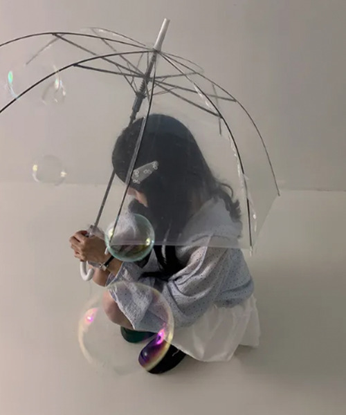 VIVID LADY(ビビッドレディー)の「ドット フリルフード ライトジップジャケット(ブルゾン・レディース・ライトブルー/アイボリー・FREE)」の11枚目の写真