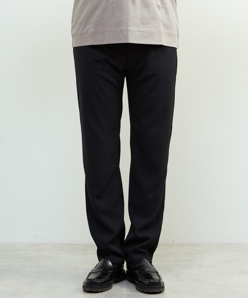 MEN'S MELROSE(メンズメルローズ)の「ウーリーライトクロス5ポケットパンツ(その他パンツ・メンズ・グレー/ネイビー/ブラック・2/3/4/5)」の21枚目の写真