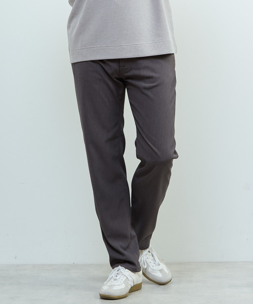 MEN'S MELROSE(メンズメルローズ)の「ウーリーライトクロス5ポケットパンツ(その他パンツ・メンズ・グレー/ネイビー/ブラック・2/3/4/5)」の5枚目の写真