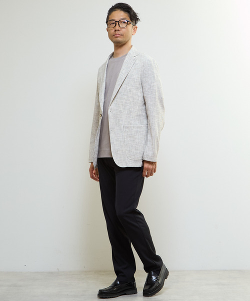 MEN'S MELROSE(メンズメルローズ)の「ウーリーライトクロス5ポケットパンツ(その他パンツ・メンズ・グレー/ネイビー/ブラック・2/3/4/5)」の20枚目の写真