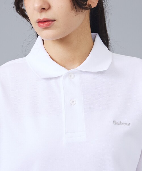 Barbour（バブアー）の「【Barbour / バブアー】 POLO SHIRT S/S ／ポロシャツ ／ユニセックス 【WEB限定】（ポロシャツ・メンズ・ホワイト/ネイビー/グリーン・L/M）」の17枚目の写真