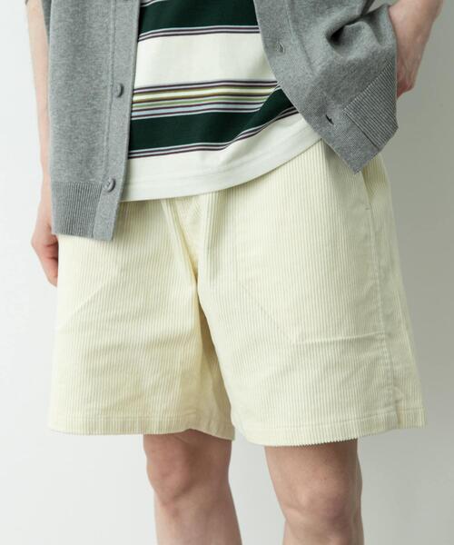 URBAN RESEARCH Sonny Label(アーバンリサーチサニーレーベル)の「コーデュロイイージーバギーショートパンツ(その他パンツ・メンズ・ピンク/グリーン/ブラウン/オフホワイト/ブラック・LARGE/MEDIUM)」の2枚目の写真