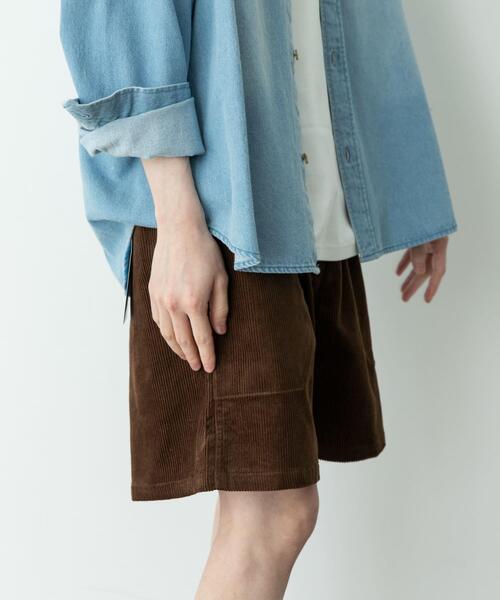 URBAN RESEARCH Sonny Label(アーバンリサーチサニーレーベル)の「コーデュロイイージーバギーショートパンツ(その他パンツ・メンズ・ピンク/グリーン/ブラウン/オフホワイト/ブラック・LARGE/MEDIUM)」の20枚目の写真