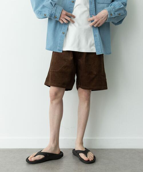 URBAN RESEARCH Sonny Label(アーバンリサーチサニーレーベル)の「コーデュロイイージーバギーショートパンツ(その他パンツ・メンズ・ピンク/グリーン/ブラウン/オフホワイト/ブラック・LARGE/MEDIUM)」の21枚目の写真