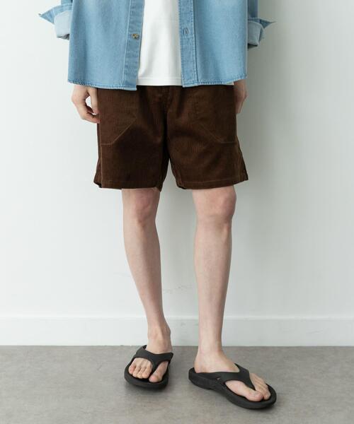 URBAN RESEARCH Sonny Label(アーバンリサーチサニーレーベル)の「コーデュロイイージーバギーショートパンツ(その他パンツ・メンズ・ピンク/グリーン/ブラウン/オフホワイト/ブラック・LARGE/MEDIUM)」の22枚目の写真