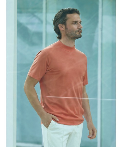 AOURE(アウール)の「JNJ PROUVE SS(Tシャツ/カットソー・メンズ・オレンジ/キャメル/グレー/ブラック・LARGE/MEDIUM)」の4枚目の写真