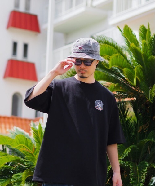 Leyline(レイライン)の「【Leyline】SHICHITEN HAKKI tee / 9.1oz ビッグシルエット グラフィックT(Tシャツ/カットソー・メンズ・ブラック/ホワイト・MEDIUM/X-LARGE/LARGE)」の10枚目の写真
