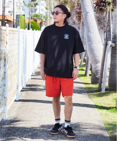 Leyline(レイライン)の「【Leyline】SHICHITEN HAKKI tee / 9.1oz ビッグシルエット グラフィックT(Tシャツ/カットソー・メンズ・ブラック/ホワイト・MEDIUM/X-LARGE/LARGE)」の5枚目の写真