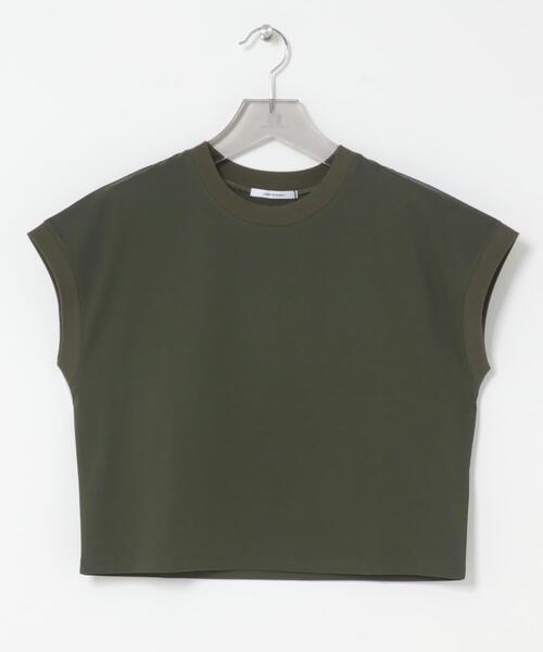 URBAN RESEARCH(アーバンリサーチ)の「『UR TECH』スーピマコットンフレンチスリーブカットソー(Tシャツ/カットソー・レディース・ブラック/ベージュ系その他/ブラウン/カーキ・FREE)」の22枚目の写真