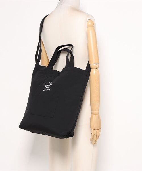 THRASHER(スラッシャー)の「THRASHER TOTE SHOULDER M(トートバッグ・メンズ・ブラック系その他/ブラック系その他2・FREE)」の3枚目の写真