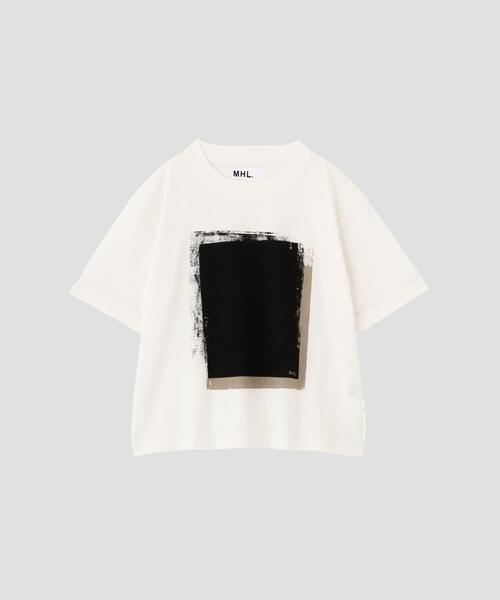 MHL.(エムエイチエル)の「LIGHT COTTON JERSEY(Tシャツ/カットソー・レディース・ホワイト・2)」の4枚目の写真