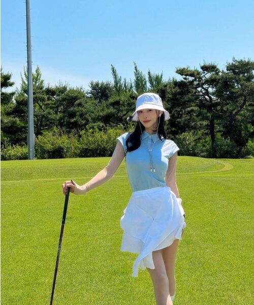 BERMUDAGRASS(バミューダグラス)の「ライトレイヤードラッフルスカート-ホワイト(スカート・レディース・その他・SMALL/MEDIUM)」の2枚目の写真