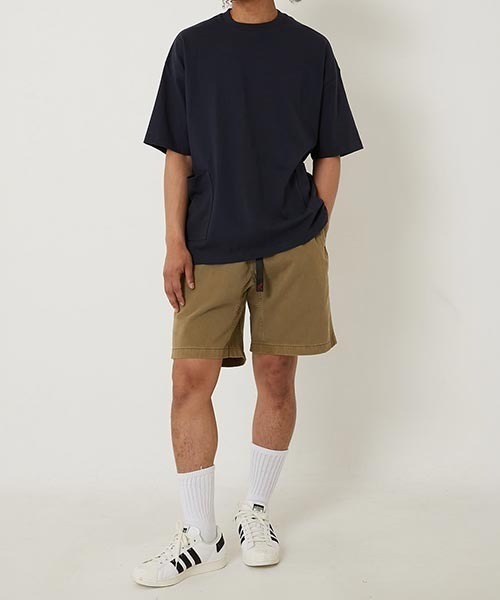 HIGH! STANDARD(ハイスタンダード)の「Healthknit × HIGH! STANDARD /ヘビーウェイト スモックTシャツ(Tシャツ/カットソー・メンズ・ダークグリーン/ネイビー/ブラック/バーガンディー/ホワイト・L/M/XL)」の7枚目の写真
