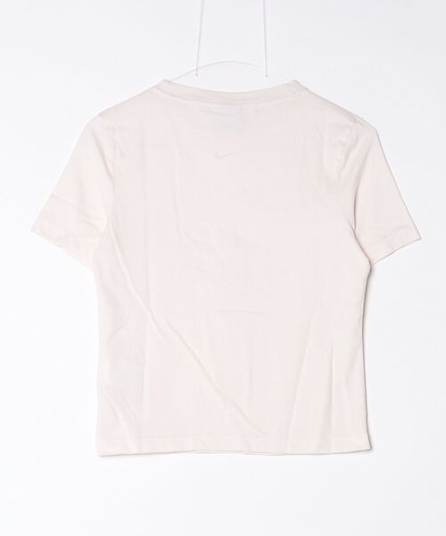 NIKE（ナイキ）の「ナイキ NIKE ナイキ   NSW バーンアウト ロゴ S/S トップ（Tシャツ/カットソー・レディース・クリーム/ブラック・S/M/L/XL）」の8枚目の写真