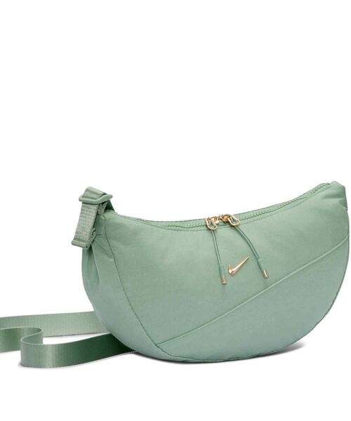 NIKE（ナイキ）の「ナイキ オーラ クレセント クロスボディバッグ (4L) / Nike Aura Crescent Crossbody Bag (4L) HQ4370-008 Steam（ボディバッグ/ウエストポーチ・メンズ・グリーン系その他2・ONE SIZE）」の3枚目の写真