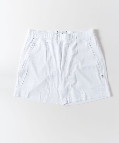 REIGNING CHAMP(レイニングチャンプ)の「レイニングチャンプ【Reigning Champ】- スリムスウェットパンツ【Reigning Champ SOLOTEX MESH SHORT RC-5298】(デニムパンツ・メンズ・ホワイト・L)」の1枚目の写真