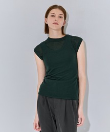 ATON(エイトン)】ROUND HEM T-SHIRT/ラウンドヘムTシャツ KKAGIM0016