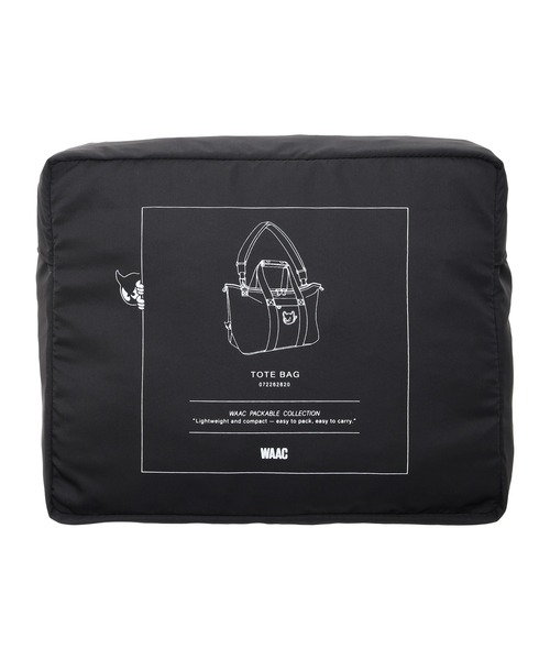 WAAC(ワック)の「Packable トートバッグ(トートバッグ・メンズ・ブラック/ブラウン・FREE)」の18枚目の写真