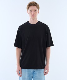 GOOD PEOPLE GOOD STITCHING GOOD PRODUCT for ESTNATION / カラーステッチ ショートスリーブカットソー