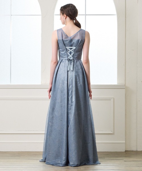 AIMER(エメ)の「【WEB限定】演奏会用グリッターレースノースリーブロングドレス(ドレス・レディース・パープル系その他/ブラウン/サーモンピンク・LARGE/MEDIUM)」の14枚目の写真