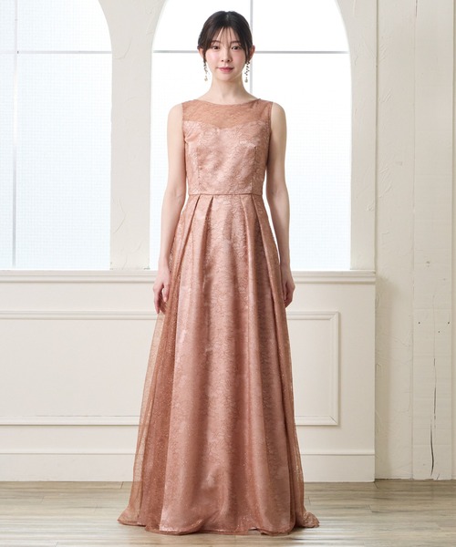 AIMER(エメ)の「【WEB限定】演奏会用グリッターレースノースリーブロングドレス(ドレス・レディース・パープル系その他/ブラウン/サーモンピンク・LARGE/MEDIUM)」の16枚目の写真