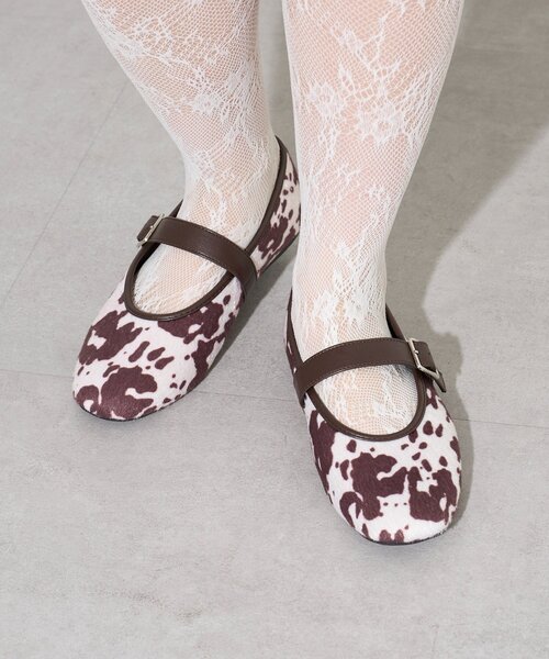 CIAOPANIC(チャオパニック)の「アニマル柄ストラップパンプス(パンプス・レディース・ブラウン/ブラック・SMALL/MEDIUM/LARGE)」の13枚目の写真