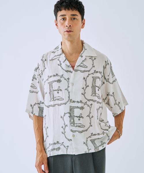 EDIFICE（エディフィス）の「※インディア ブロック プリント シャツ（シャツ/ブラウス・メンズ・ホワイト/ホワイト系その他/ネイビー/ダークブルー・MEDIUM/LARGE）」の7枚目の写真