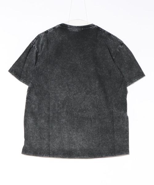 attagirl（アタガール）の「ウォッシュ加工オーバーサイズナンバープリントTシャツ（Tシャツ/カットソー・レディース・ブラック/ピンク/ブルー・M/L）」の4枚目の写真