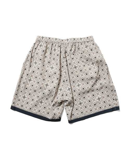 LFYT(エルエフワイティー)の「LFYT ラファイエット【Lafayette】- ハーフパンツ【ARABESQUE PATTERN EASY SHORTS LS261303】(その他パンツ・メンズ・ネイビー/ホワイト・X-LARGE/LARGE/MEDIUM/XX-LARGE)」の6枚目の写真