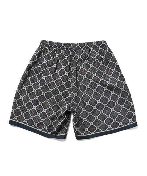 LFYT(エルエフワイティー)の「LFYT ラファイエット【Lafayette】- ハーフパンツ【ARABESQUE PATTERN EASY SHORTS LS261303】(その他パンツ・メンズ・ネイビー/ホワイト・X-LARGE/LARGE/MEDIUM/XX-LARGE)」の7枚目の写真