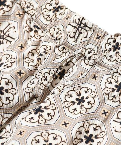 LFYT(エルエフワイティー)の「LFYT ラファイエット【Lafayette】- ハーフパンツ【ARABESQUE PATTERN EASY SHORTS LS261303】(その他パンツ・メンズ・ネイビー/ホワイト・X-LARGE/LARGE/MEDIUM/XX-LARGE)」の9枚目の写真