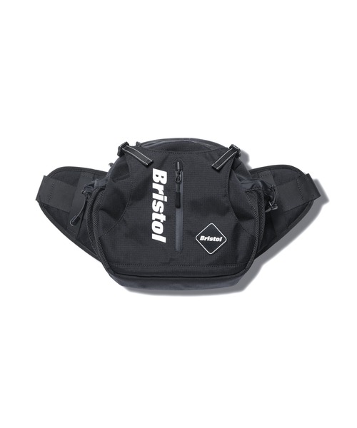 F.C.Real Bristol(エフシーレアルブリストル)の「CORDURA RIPSTOP ADJUSTABLE CROSSBODY BAG(ボディバッグ/ウエストポーチ・メンズ・ブラック・FREE)」の13枚目の写真