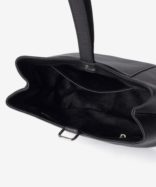 GUIONNET(ギオネ)の「GUIONNET DRYGRAIN ONE HANDLE BAG ギオネ ワンハンドルバッグ(ハンドバッグ・レディース・ブラック・FREE)」の16枚目の写真