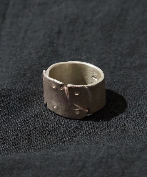 gifthand(ギフトハンド)の「【gifthand/ギフトハンド】Sv mechanical ring(1tage)(リング・メンズ・シルバー・17号/19号)」の1枚目の写真