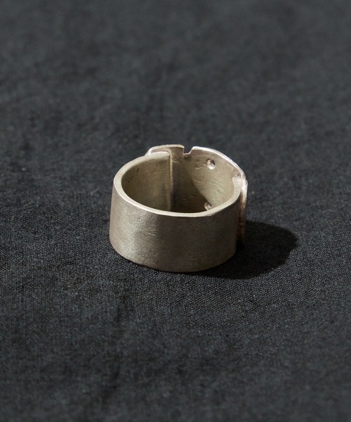 gifthand(ギフトハンド)の「【gifthand/ギフトハンド】Sv mechanical ring(1tage)(リング・メンズ・シルバー・17号/19号)」の2枚目の写真