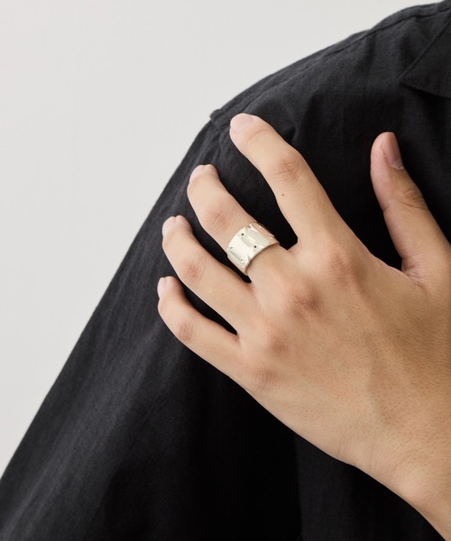 gifthand(ギフトハンド)の「【gifthand/ギフトハンド】Sv mechanical ring(1tage)(リング・メンズ・シルバー・17号/19号)」の3枚目の写真