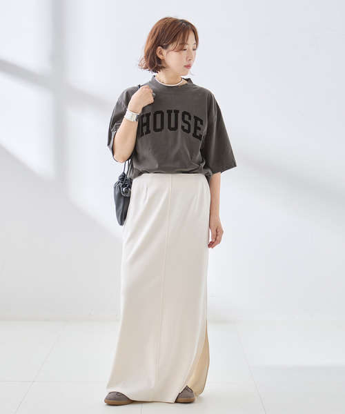 is-ness（イズネス）の「ISNESS MUSIC/イズネス ミュージック 別注 HOUSE Tシャツ（Tシャツ/カットソー・レディース・ブラック系その他・SMALL）」の4枚目の写真