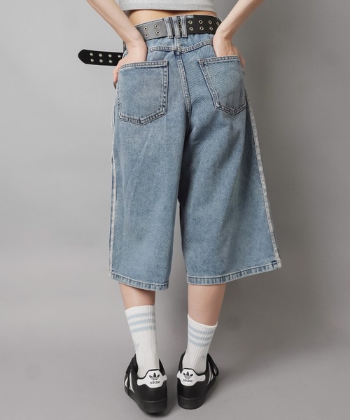 adidas（アディダス）の「【adidas/アディダス】デニムジョーツパンツ（デニムパンツ・レディース・ライトブルー・M）」の13枚目の写真