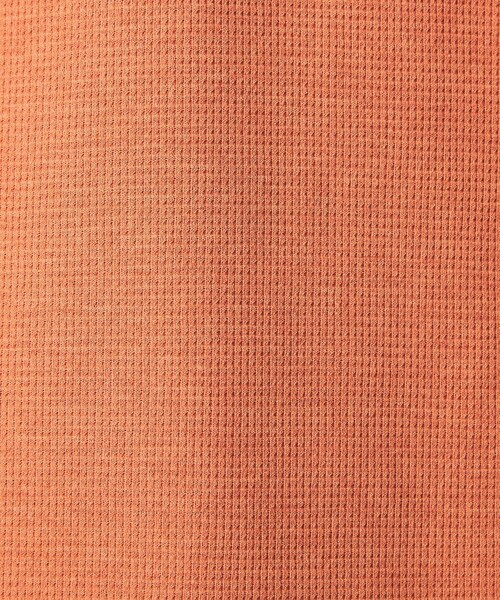 green label relaxing(グリーンレーベルリラクシング)の「Somarti ワッフル クルーネック 半袖 Tシャツ -遮熱・UVカット・吸水速乾-(Tシャツ/カットソー・メンズ・ホワイト/オレンジ/ダークグレー・XL/S/M/L)」の20枚目の写真