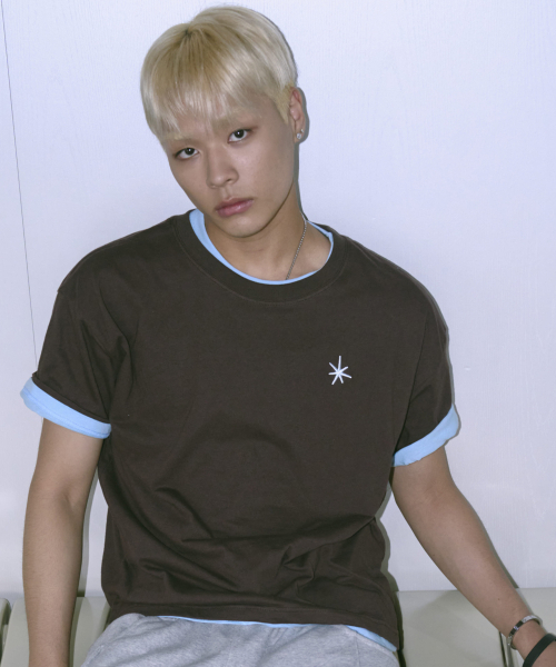 UNTITLED SEOUL(アンタイトル ソウル)の「アンタイトルレイヤードクロップ半袖ブラウン(Tシャツ/カットソー・レディース・その他・SMALL/MEDIUM)」の7枚目の写真