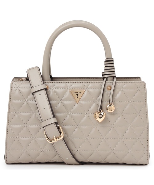 Guess(ゲス)の「KATY Satchel ショルダーバッグ(ショルダーバッグ・レディース・ライトベージュ/ピンク/ブラック・ONE SIZE)」の2枚目の写真