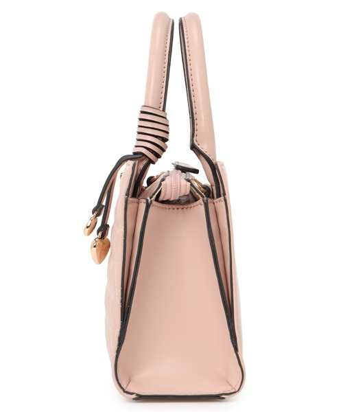 Guess(ゲス)の「KATY Satchel ショルダーバッグ(ショルダーバッグ・レディース・ライトベージュ/ピンク/ブラック・ONE SIZE)」の5枚目の写真