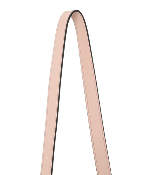 Guess(ゲス)の「KATY Satchel ショルダーバッグ(ショルダーバッグ・レディース・ライトベージュ/ピンク/ブラック・ONE SIZE)」の7枚目の写真