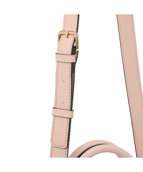 Guess(ゲス)の「KATY Satchel ショルダーバッグ(ショルダーバッグ・レディース・ライトベージュ/ピンク/ブラック・ONE SIZE)」の8枚目の写真