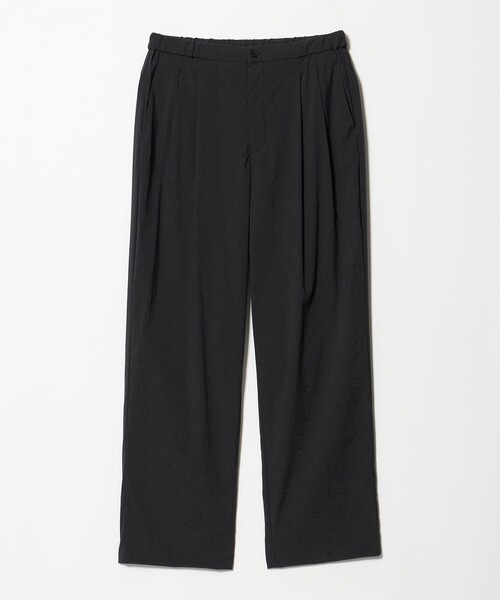 UNITED ARROWS（ユナイテッドアローズ）の「ウェザーコンフォート メランジ 2プリーツ バルーンパンツ（その他パンツ・メンズ・ブラック/ダークグレー・M/L/XL/S）」の2枚目の写真