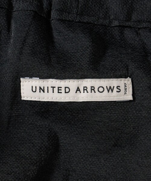 UNITED ARROWS（ユナイテッドアローズ）の「ウェザーコンフォート メランジ 2プリーツ バルーンパンツ（その他パンツ・メンズ・ブラック/ダークグレー・M/L/XL/S）」の13枚目の写真
