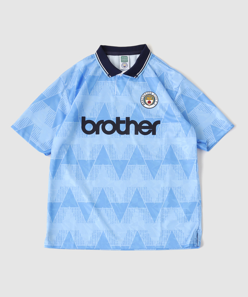 417 EDIFICE(フォーワンセブンエディフィス)の「S.D Manchester City 1989 shirt(Tシャツ/カットソー・メンズ・サックスブルー・LARGE/X-LARGE)」の2枚目の写真