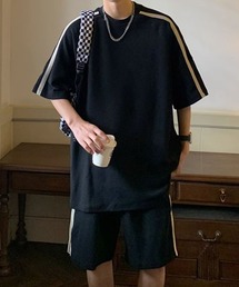 Line Raglan Set Tee ラインラグランセットTシャツ