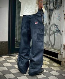 CIAOPANIC | ストライプデニムダブルニーパンツ(デニムパンツ)